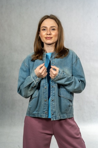 Katana jeansowa Yidian