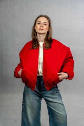 Kurtka pikowana bomber - Lumina