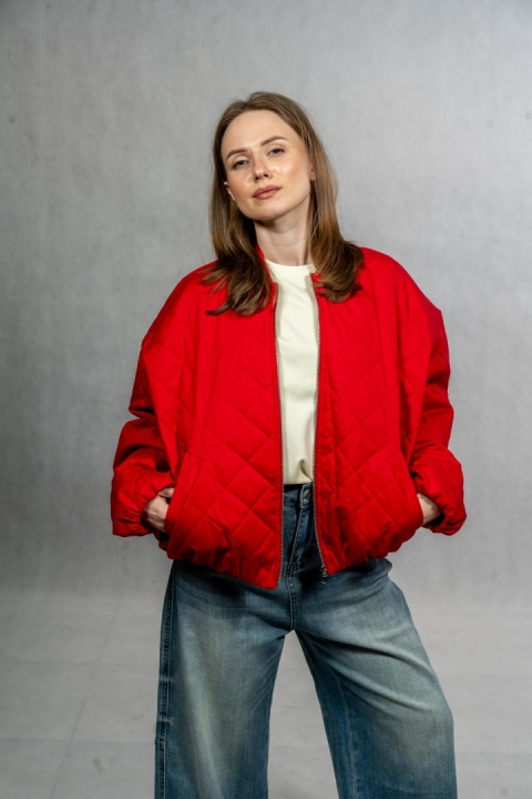 Kurtka pikowana bomber - Lumina