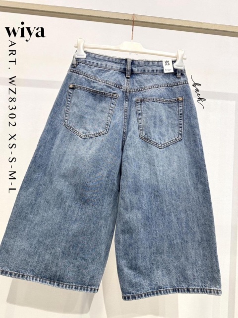 Spodenki bermudy jeansowe Wiya