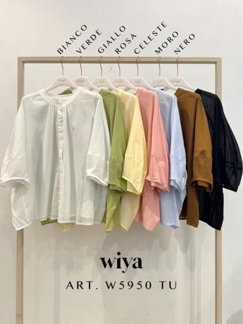 Koszula Wiya - lekka, oversize'owa z bawełny
