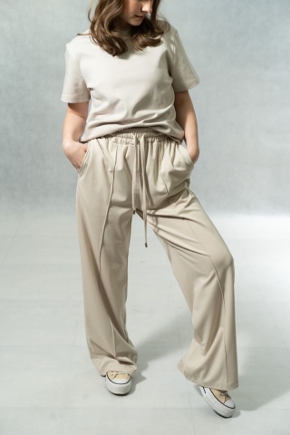 Spodnie dresowe WIYA - Beige