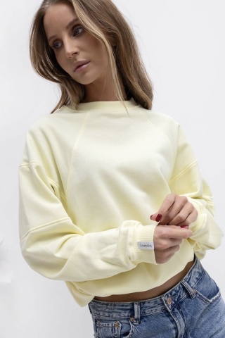 Bluza LENOSHKA TRIO z regulowanym stoperem - Cytrynowa