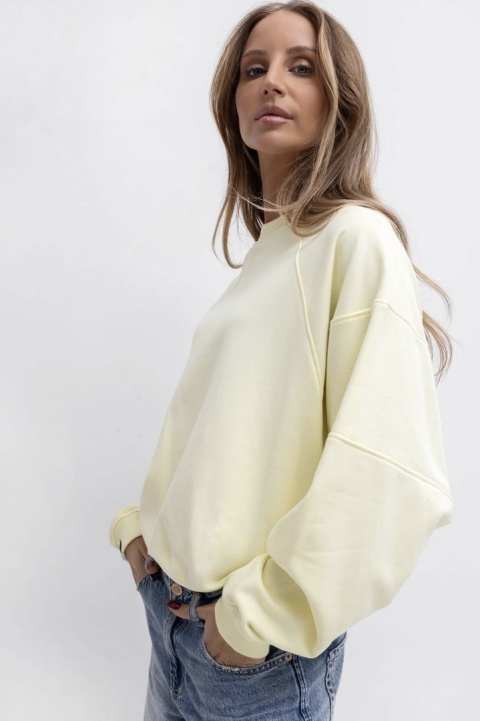 Bluza LENOSHKA TRIO z regulowanym stoperem - Cytrynowa