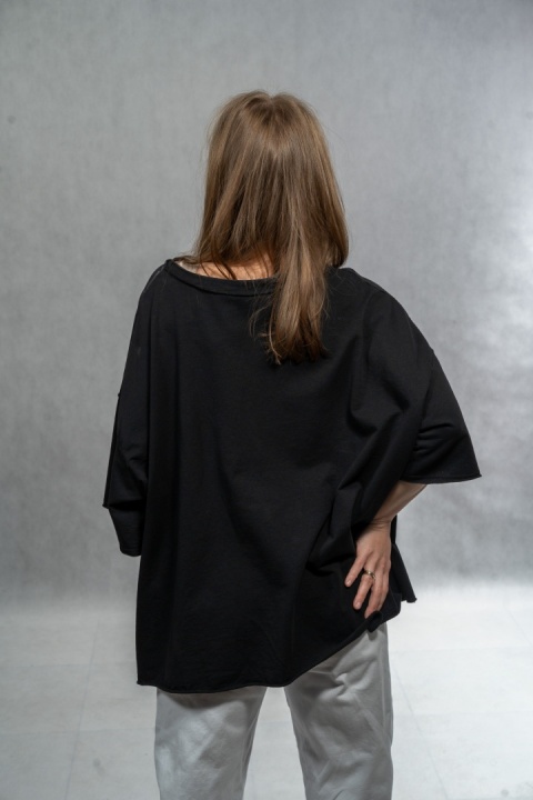 Bluzka oversize MALIBU 28 - Czarna