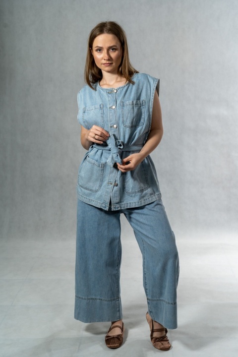 Jeansy Wide Culotte - Gioya & Co.