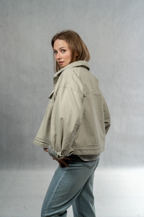 Katana JOY - bawełniana katana oversize - Beige