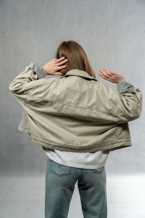 Katana JOY - bawełniana katana oversize - Beige