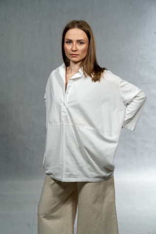 Koszula łączona Wendy Trendy – Biała