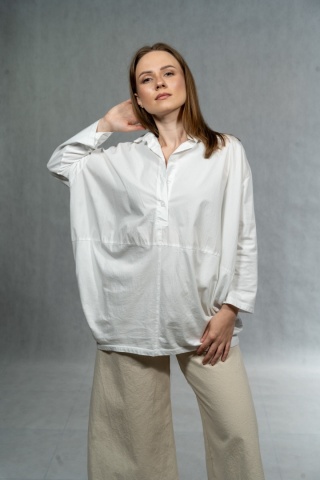 Koszula łączona Wendy Trendy – Biała