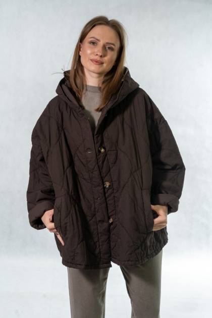 Kurtka oversize Stella Milani - Czekoalada