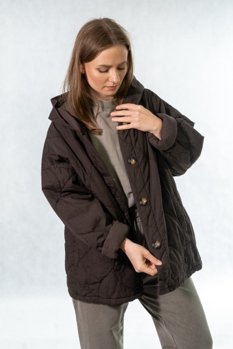 Kurtka oversize Stella Milani - Czekoalada