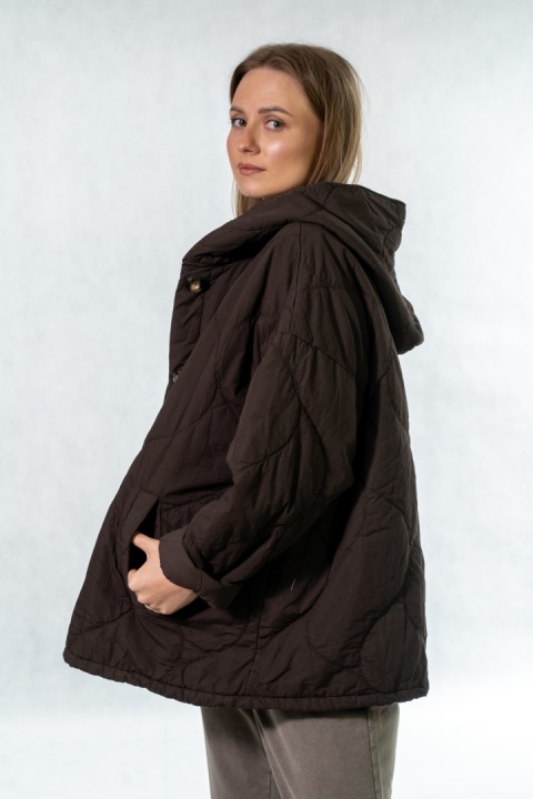 Kurtka oversize Stella Milani - Czekoalada
