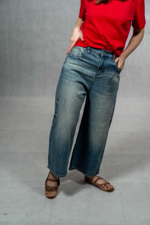 Spodnie Jeans Premium Wide Leg