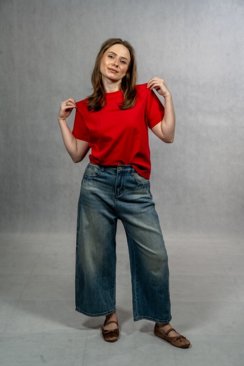 Spodnie Jeans Premium Wide Leg