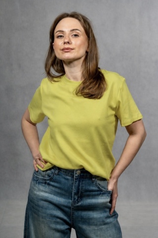 T-shirt basic MyStar – Limonka