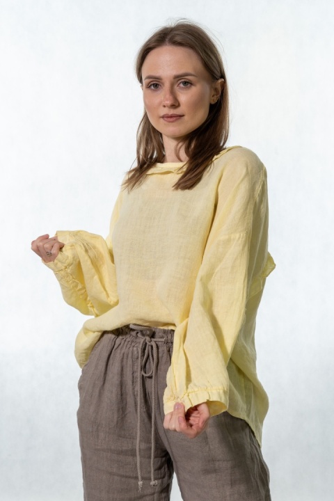 Bluzka lniana Gioya & Co. - Flea