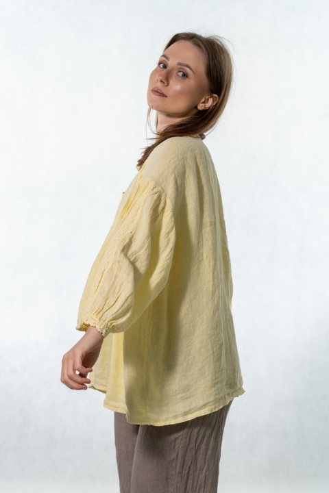 Koszula lniana Gioya&Co – lekkość i naturalna elegancja - Flea