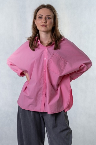Koszula oversize Wiya W5927 - Rosa