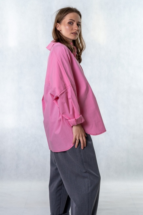 Koszula oversize Wiya W5927 - Rosa