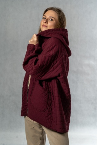 Kurtka Stella Milani - Bordo
