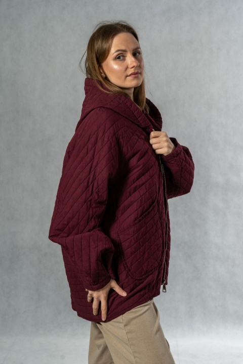Kurtka Stella Milani - Bordo