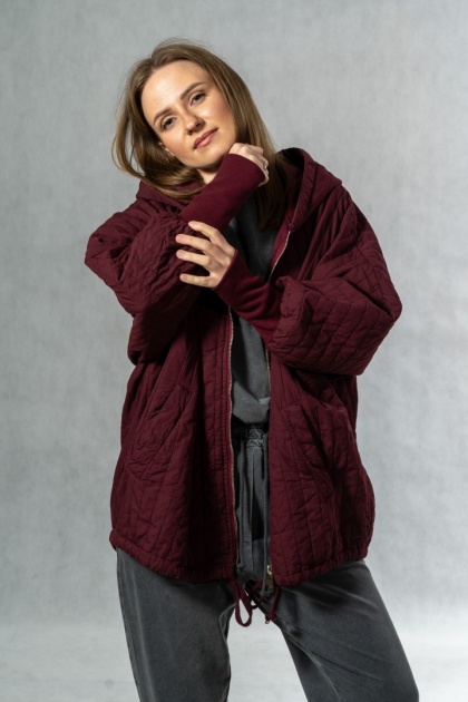 Kurtka Stella Milani – Bordowa