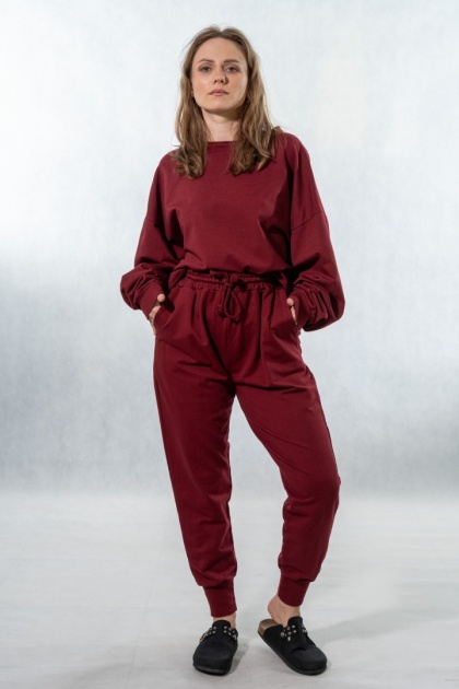 Komplet dresowy iLook - Burgundowy