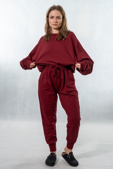 Komplet dresowy iLook - Burgundowy