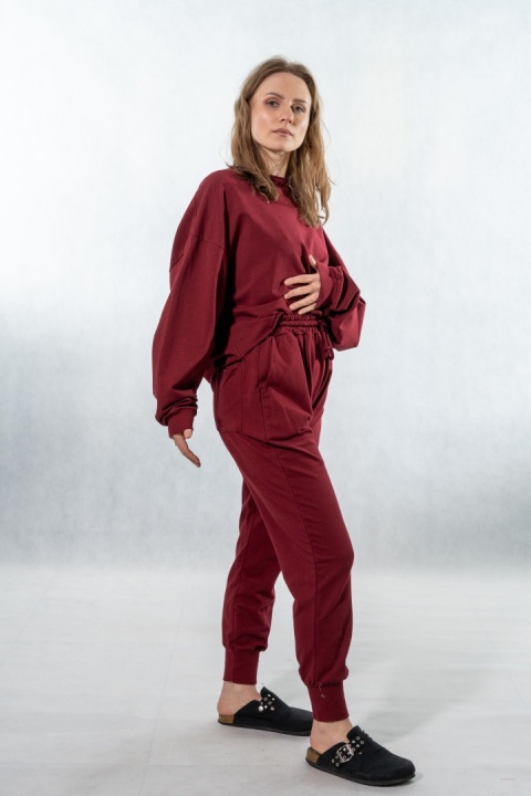 Komplet dresowy iLook - Burgundowy