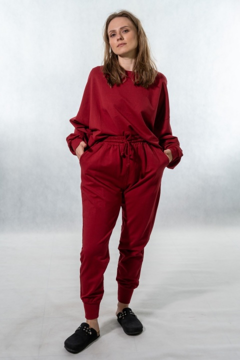 Komplet dresowy iLook - Wine Red
