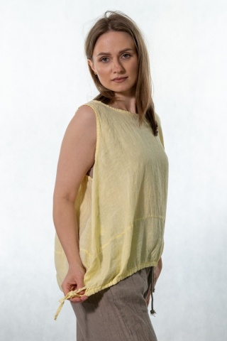 Top lniany oversize WIYA - Flea