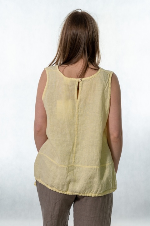 Top lniany oversize WIYA - Flea