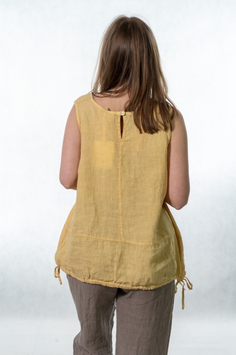 Top lniany oversize WIYA - Mais