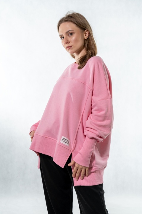 Bluza By Love Me - Różowa