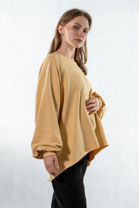 Bluza damska COLETTE – Bananowo-Musztardowa