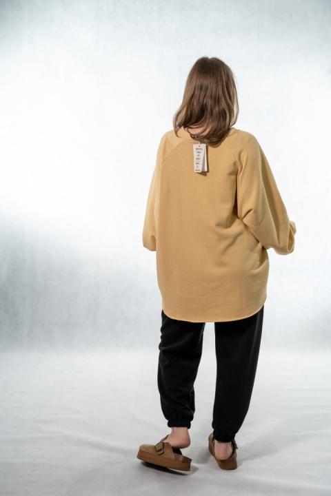 Bluza damska COLETTE – Bananowo-Musztardowa