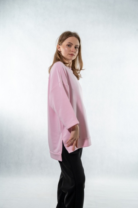 Bluza damska COLETTE – Pudrowy Róż