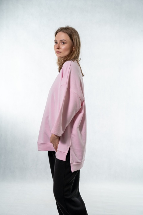 Bluza damska COLETTE – Pudrowy Róż