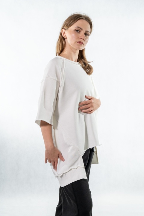 Bluza damska COLETTE - Śmietankowa