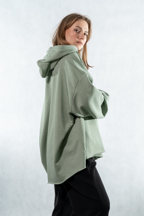 Bluza z kapturem COLETTE - Szałwia