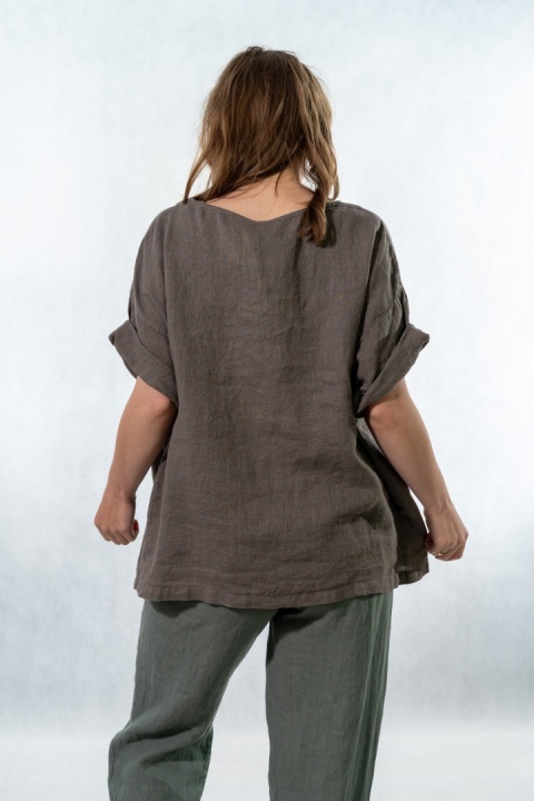 Bluzka Wendy Trendy 100% Len - Fango