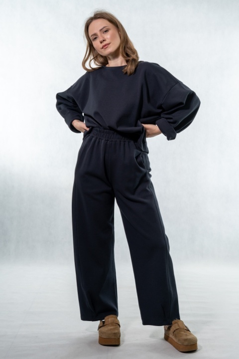 Komplet COLETTE by Love Me - Granatowy