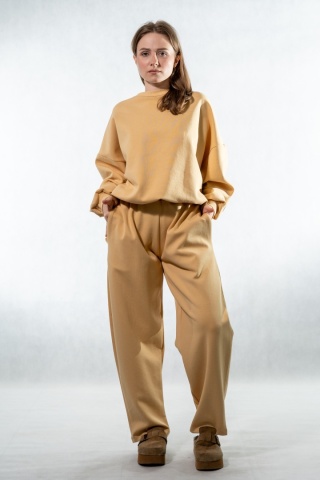 Komplet dresowy COLETTE – Bananowo-Musztardowy
