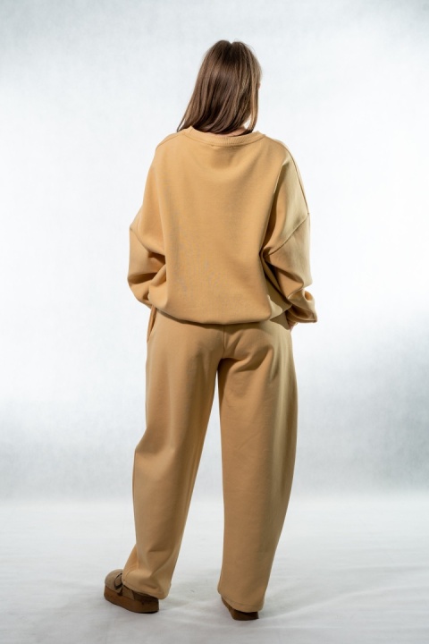 Komplet dresowy COLETTE – Bananowo-Musztardowy