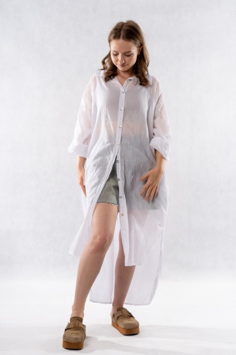 Koszula/Tunika Oversize Miho's - Biała