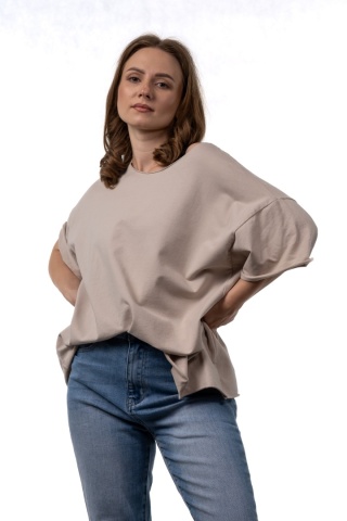 Bluzka surowa Wendy Trendy - Beżowa