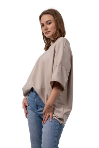 Bluzka surowa Wendy Trendy - Beżowa