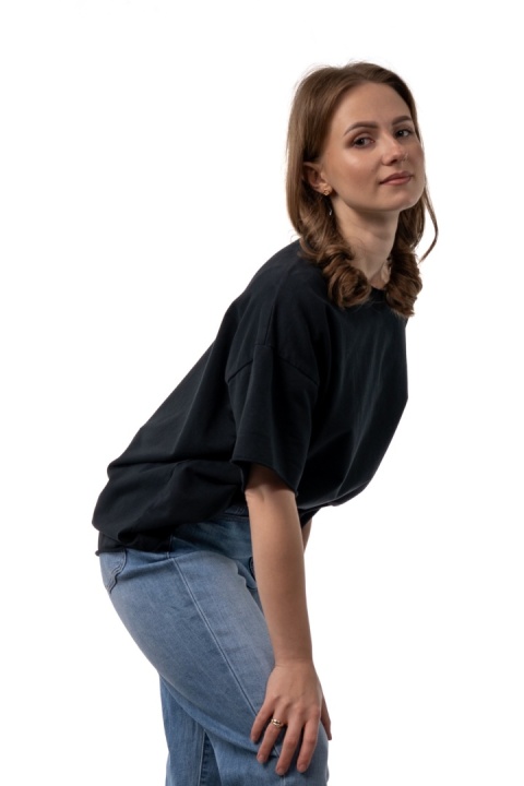 Bluzka surowa Wendy Trendy - Czarna
