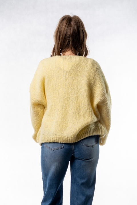 Kardigan Oversize CXL – Zółty